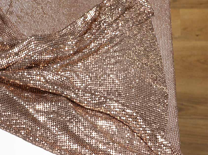 Unleash Creativity with Woven Mesh Fabric: Transforming Spaces with Metal Elegance