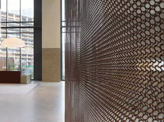 Architectural Wire Fabric: Unleash Creativity with Metal in Interior Design - Discover the Beauty of Architectural Wire Fabric