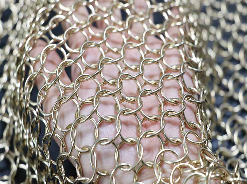 Woven Mesh Fabric: Versatile Metal Weaves for Creative Interior Design - Unleash the Potential of Woven Mesh Fabric