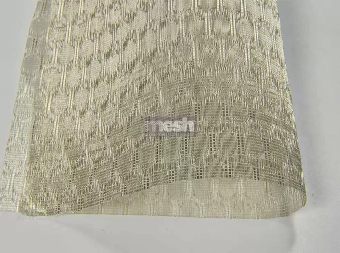 For sophisticated interiors: the allure of luxury metal mesh fabric