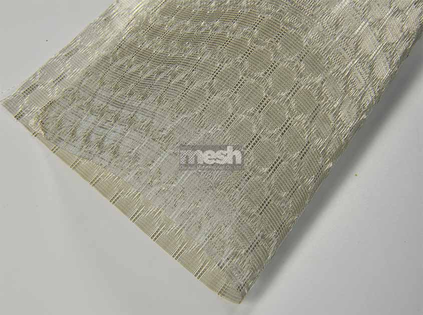 For sophisticated interiors: the allure of luxury metal mesh fabric