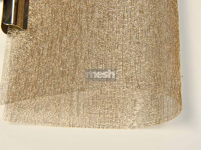 luxury metal mesh fabric lighting design: enhance the atmosphere and visual impact