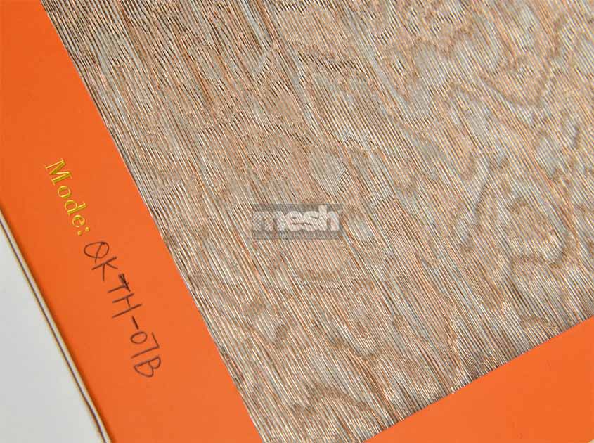 Evaluate the performance of wall covering mesh fabric