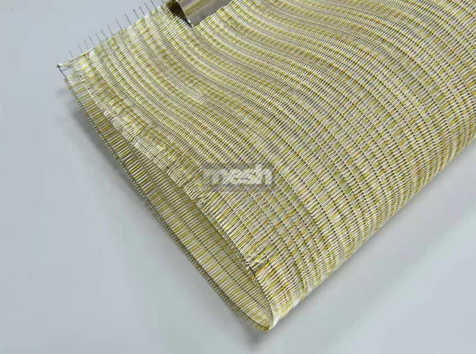 luxury metal mesh fabric - Weave Patterns & Finishes