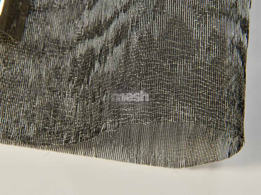 Art wire mesh fabric: delicate texture and color expression