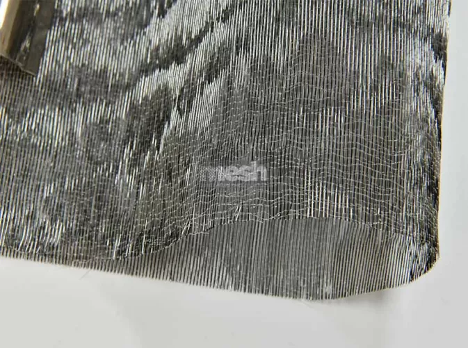 Textile woven mesh for Energy Harvesting and Storage Applications