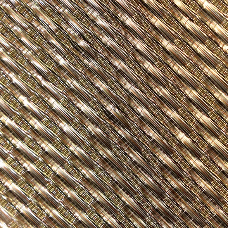 Woven Metal Interiors Architectural Mesh Fabric Art Textile Mesh Decorative Interiors Curtain